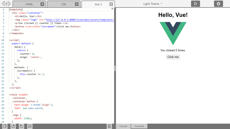 ... and of course, a light theme :)